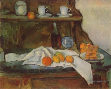 Le Buffet Paul Cézanne Peinture à l'huile